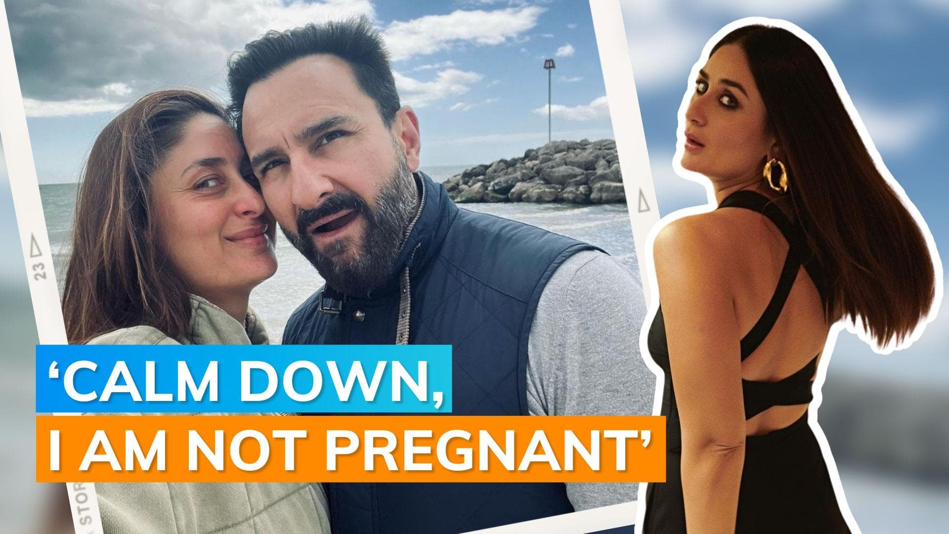 Kareena Kapoor Khan rubbishes pregnancy rumours, says Saif Ali Khan has contributed way too much
