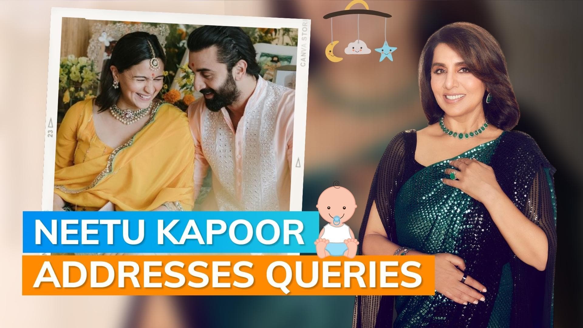 Neetu Kapoor's cute reaction on being asked about Alia-Ranbir's newborn name, watch here