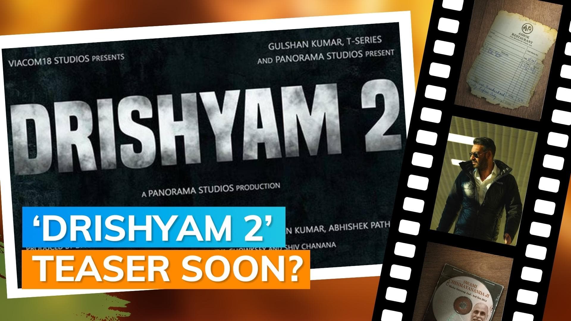 Ajay Devgn shares several old bills from 'Drishyam', hints at its sequel