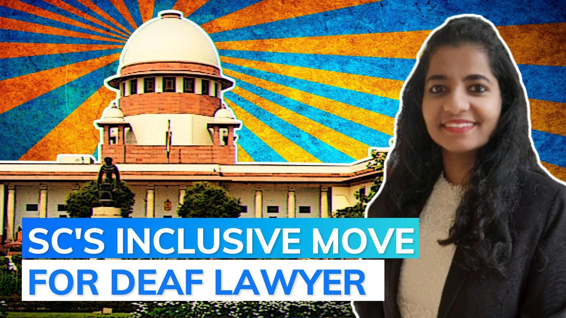 In a first, Supreme Court to appoint interpreter for deaf lawyer Sarah Sunny; CJI weighs in