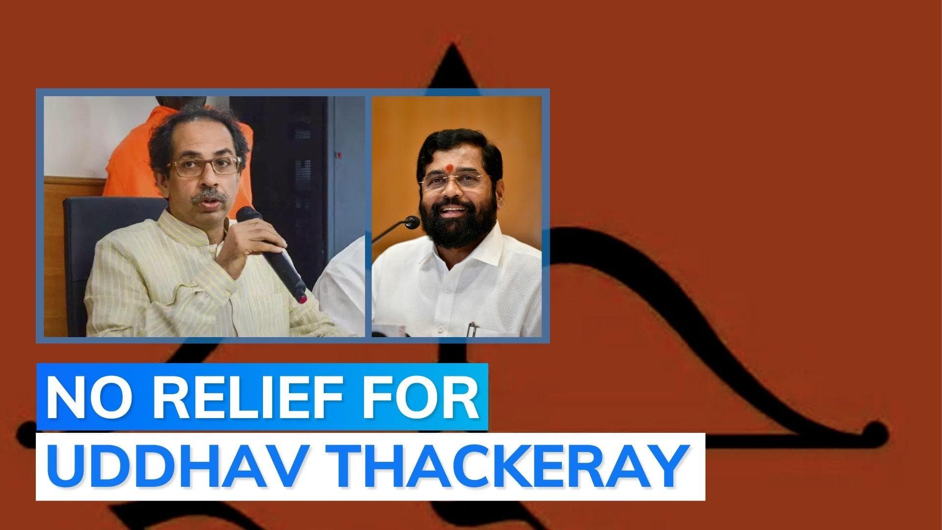 Another setback for Uddhav Thackeray as SC refuses to stay EC order | Sena name, symbol row