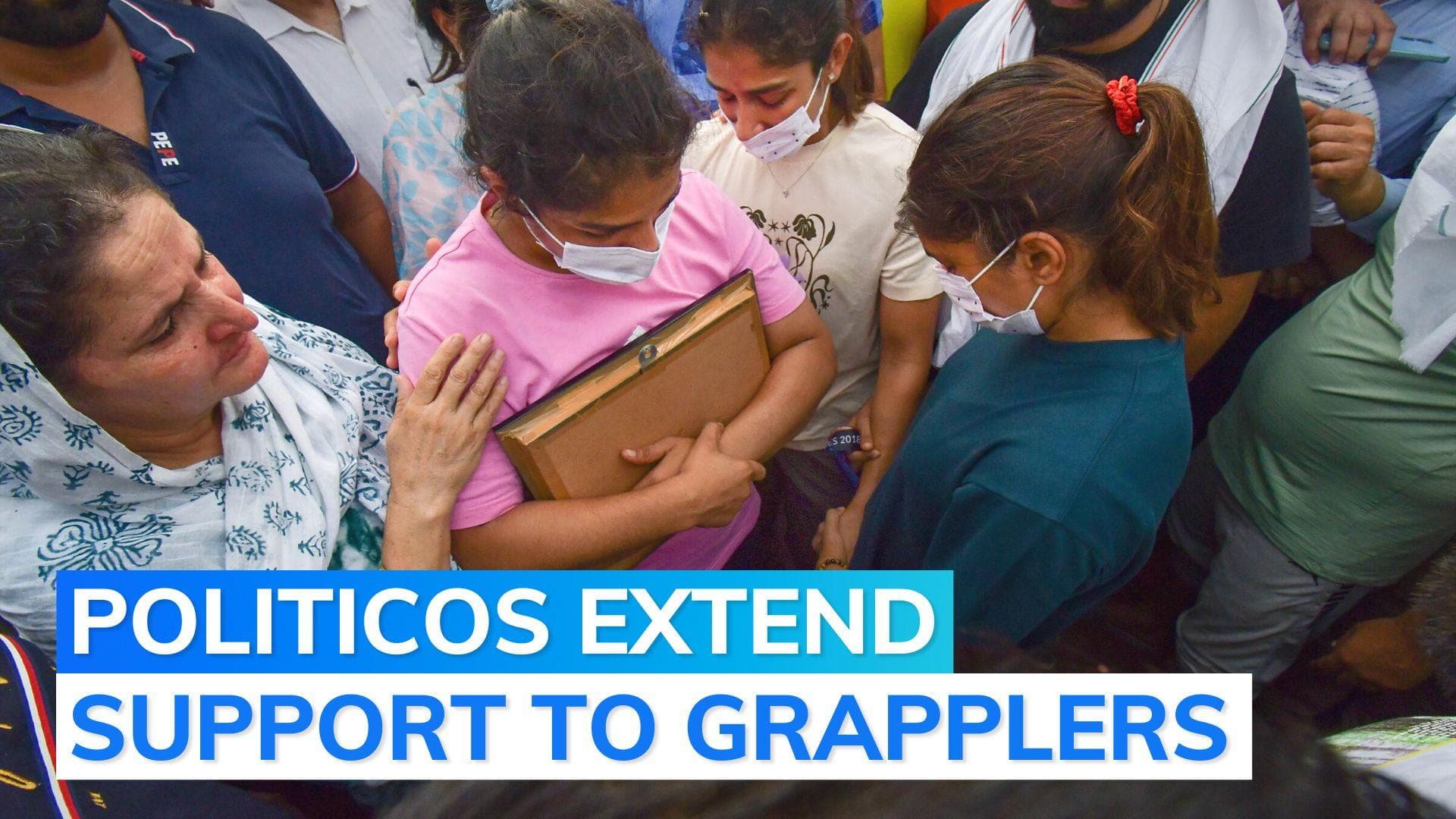 Wrestlers Protest| 'Nation is stunned', says Arvind Kejriwal; Shashi Tharoor calls it 'disgrace'