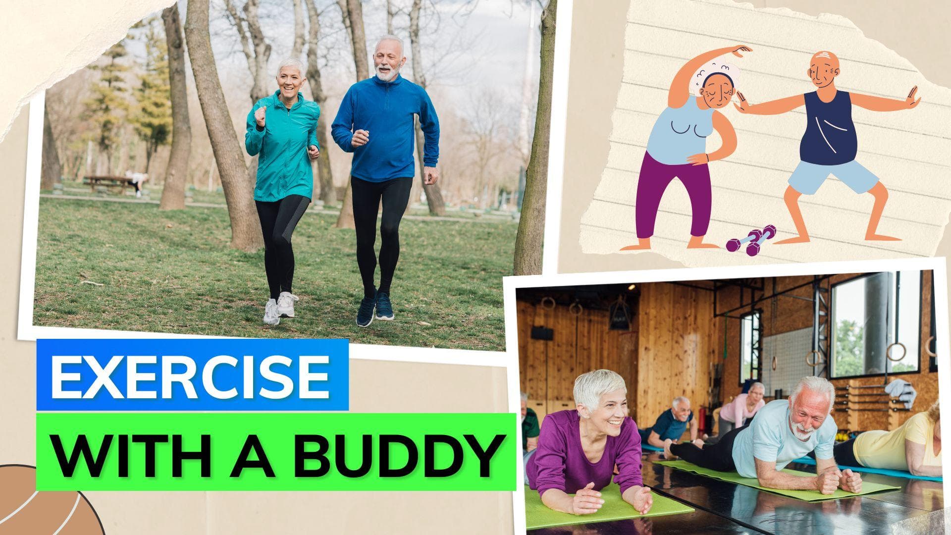 Having a workout buddy may lower the risk of cognitive impairment in older adults: study