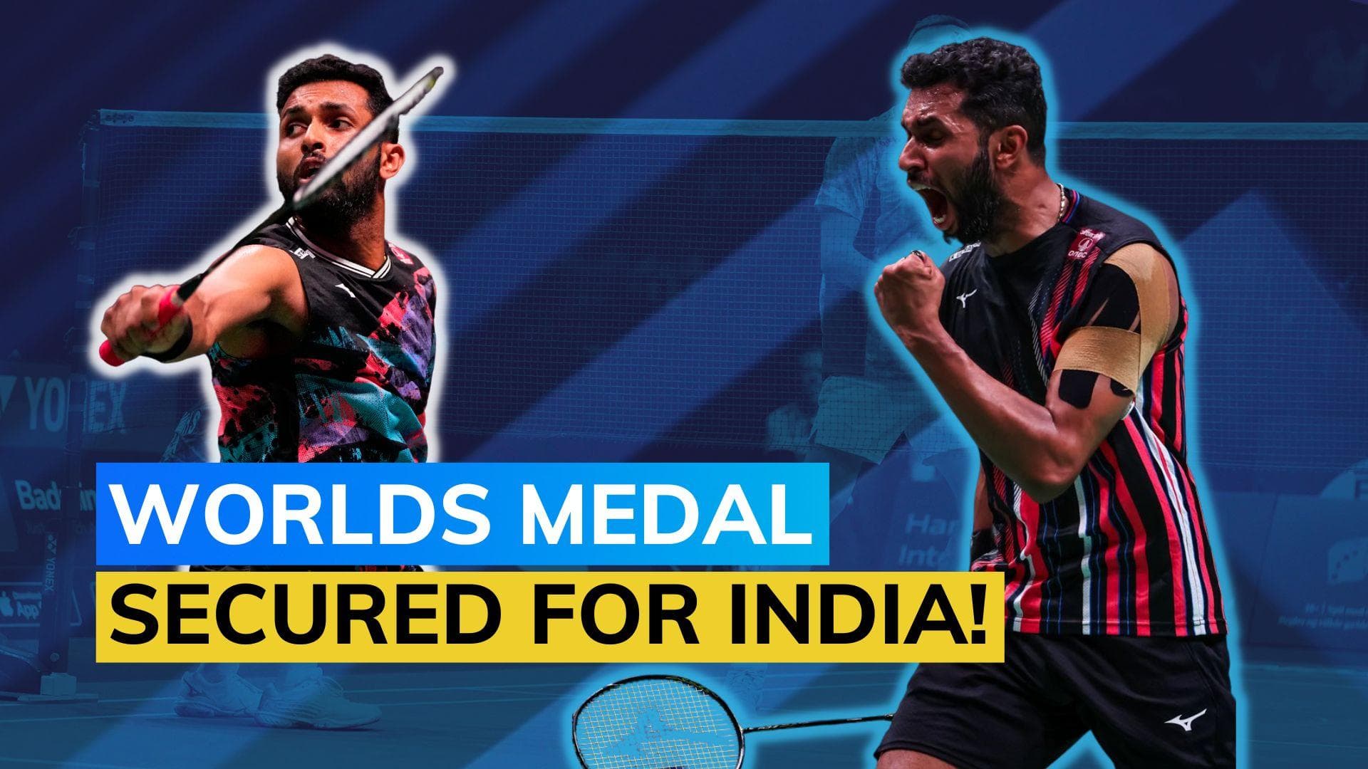 World Championships: Prannoy assures India of a medal, Satwik-Chirag lose in quarterfinals