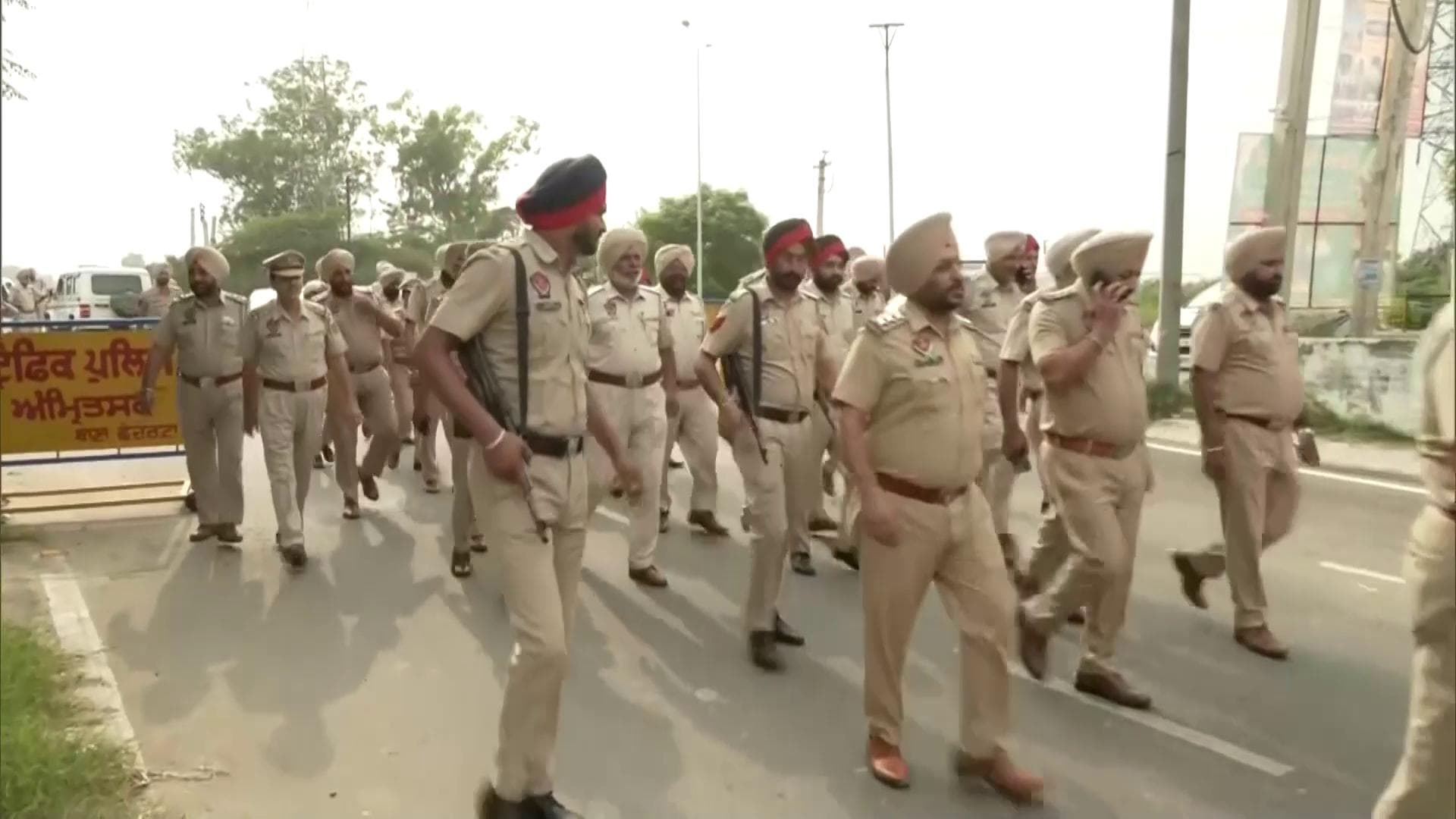 Police crackdown in Punjab's Malerkotla ahead of Lok Sabha polls 