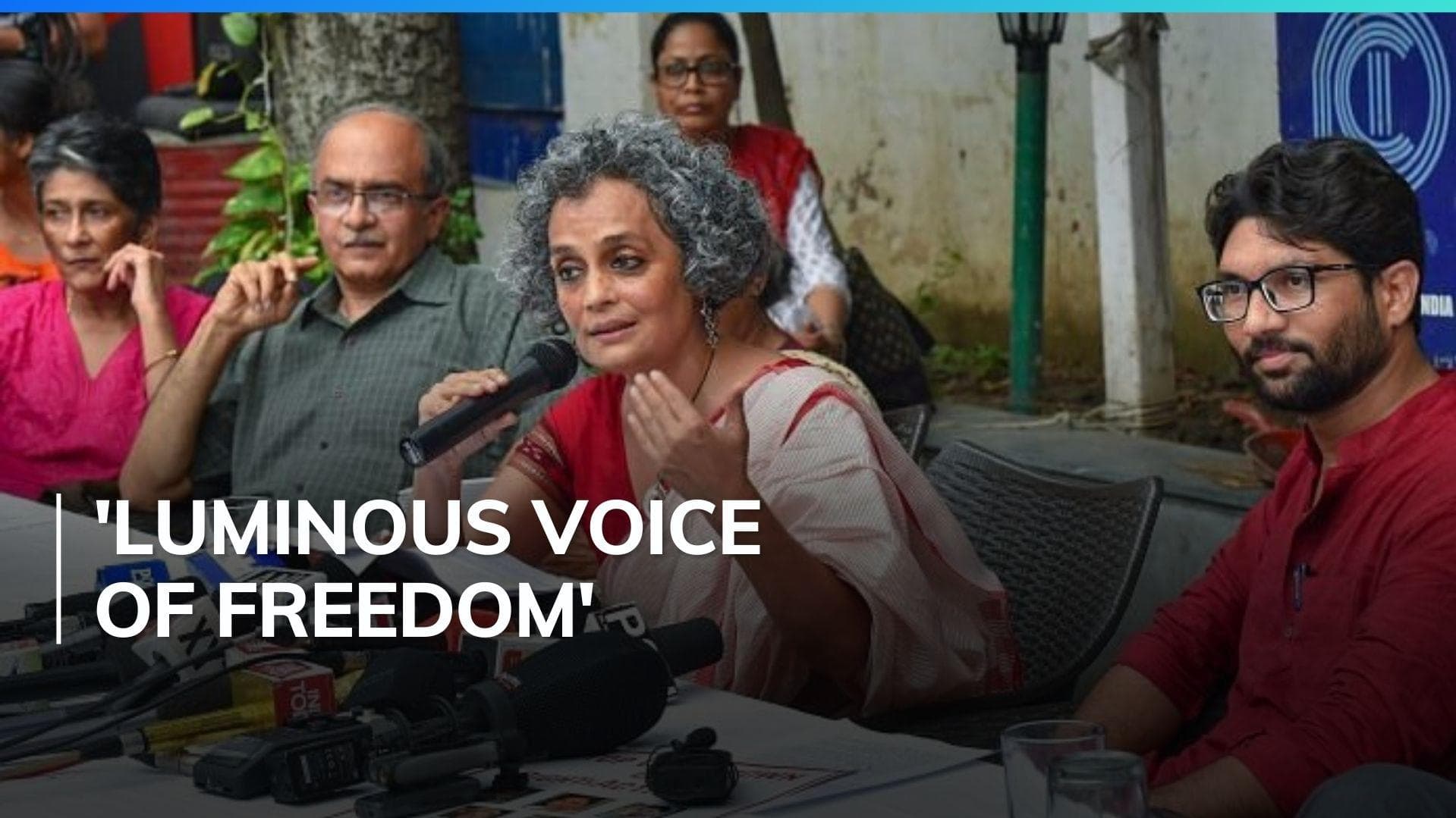 Arundhati Roy awarded Pen Pinter Prize for her ‘unflinching’ writing