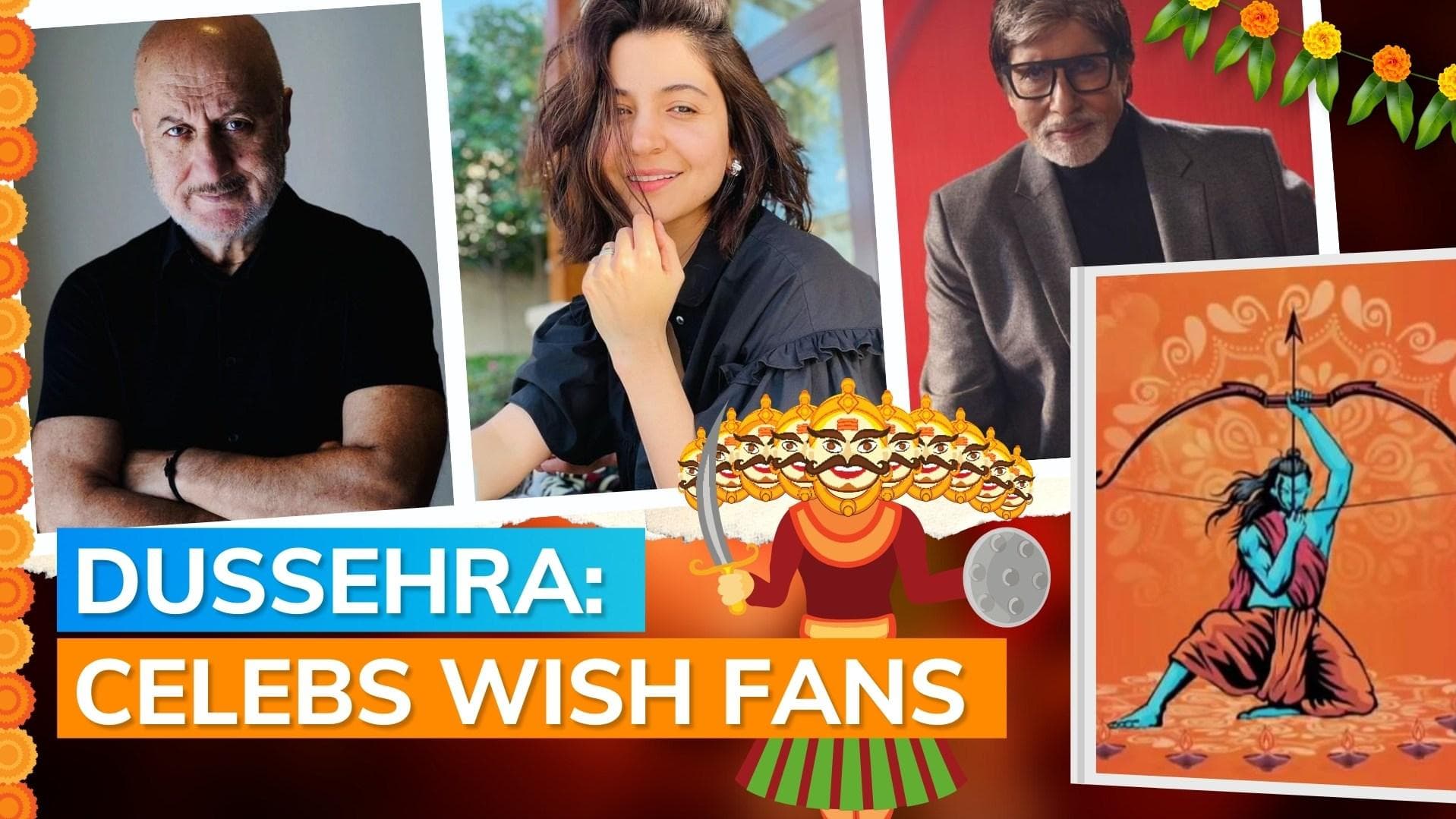 Dussehra 2022: Amitabh Bachchan, Priyanka Chopra, Kangana Ranaut, & more celebs extend best wishes 