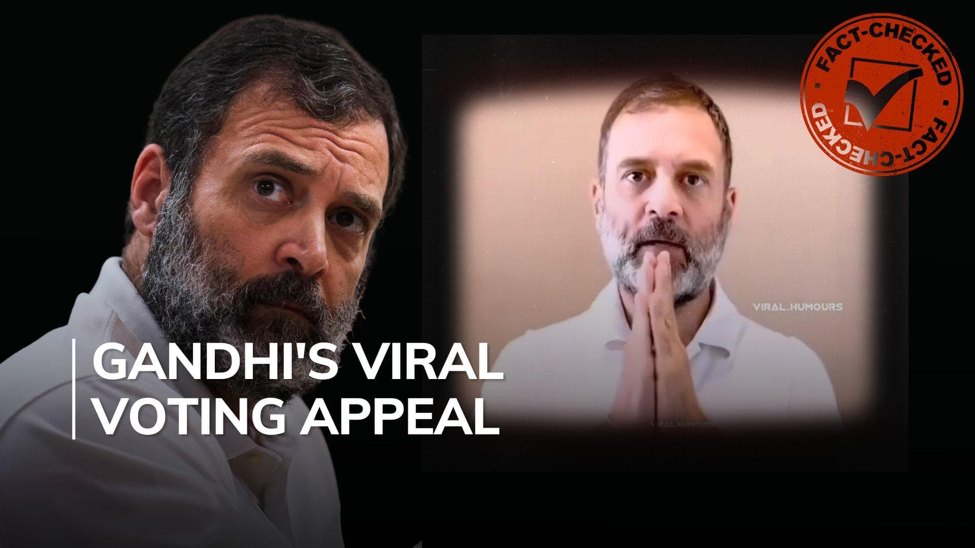 Edited video of Rahul Gandhi shared to claim he asked people to vote for BJP| FACT CHECK