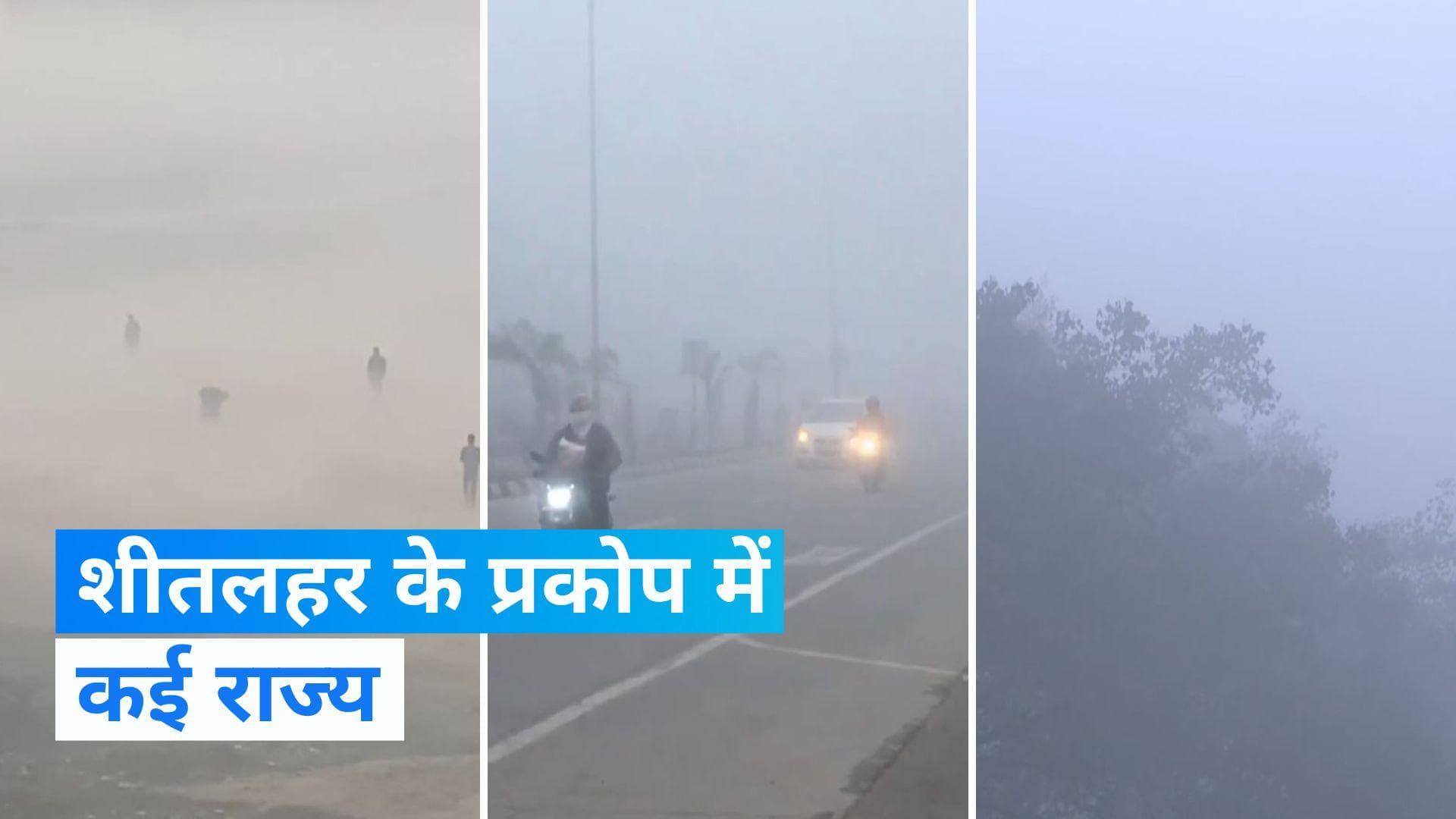 Weather Update: शीतलहर के प्रकोप में दिल्ली समेत पूरा उत्तर भारत, 3 दिनों तक छाए रहेंगे घने कोहरे