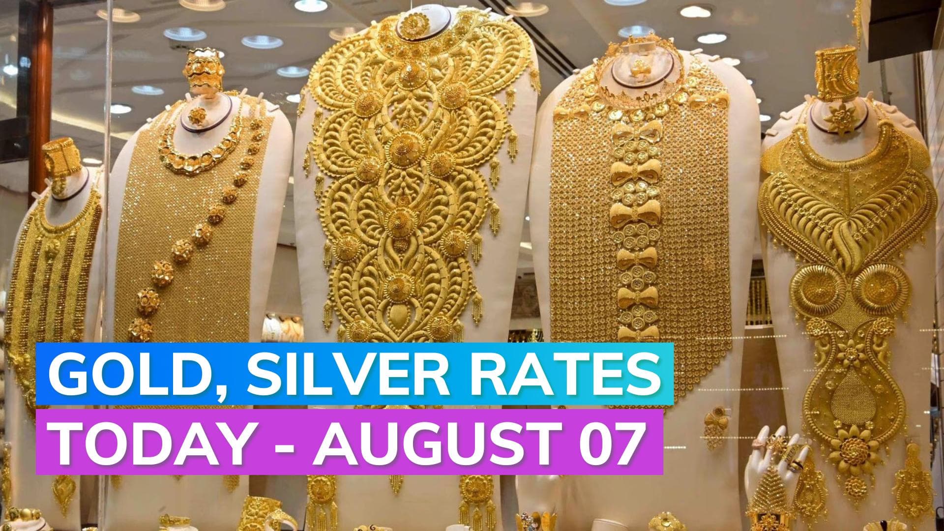 Gold, Silver Rates Today 7 August 2023: Check Prices in Mumbai, Delhi, Chennai, Kolkata