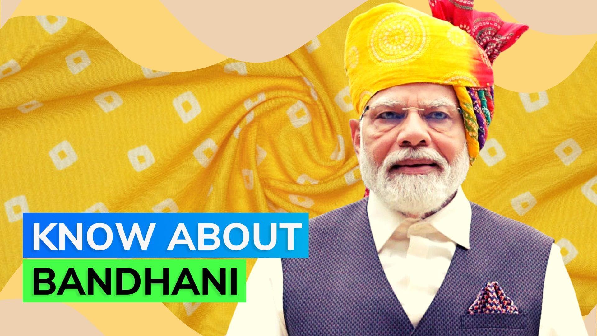 Independence Day 2023: PM Modi dons ‘bandhani’ print turban, know all about this print