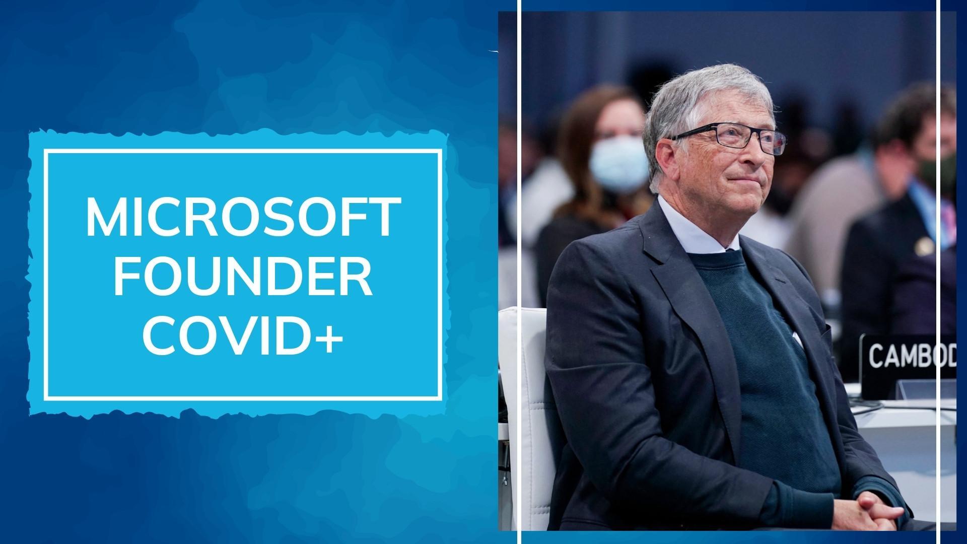 Bill Gates tests positive for Covid-19, says he has mild symptoms