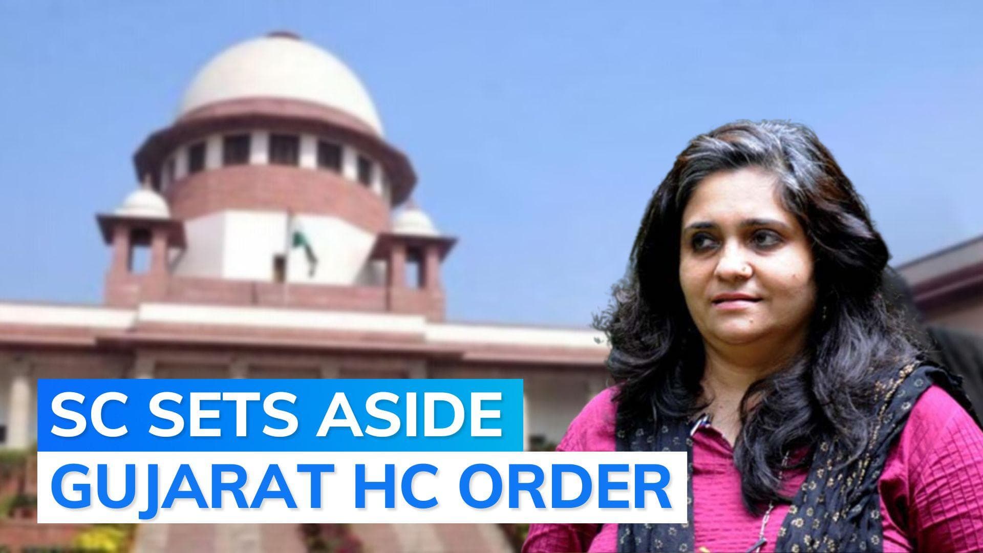 SC grants bail to activist Teesta Setalvad in case linked to post-Godhra riots