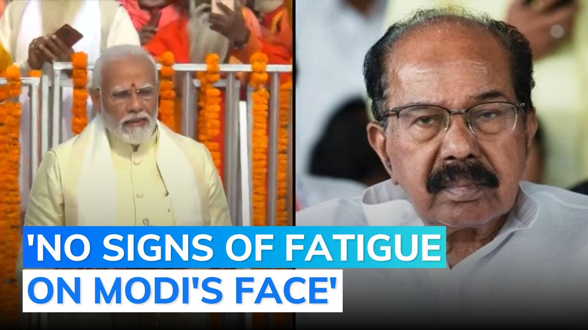 Doubt that Modi held 11-day fast for Ram Temple consecration: Veerappa Moily