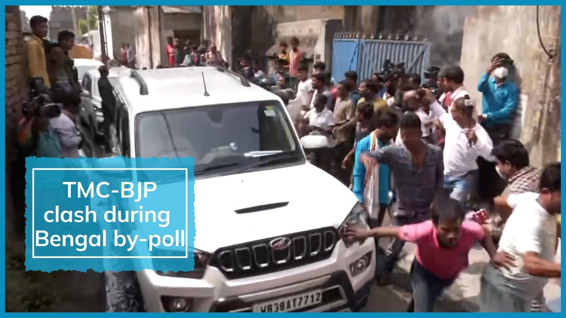 By-poll violence in Bengal: Stones hurled at Asansol BJP candidate's vehicle