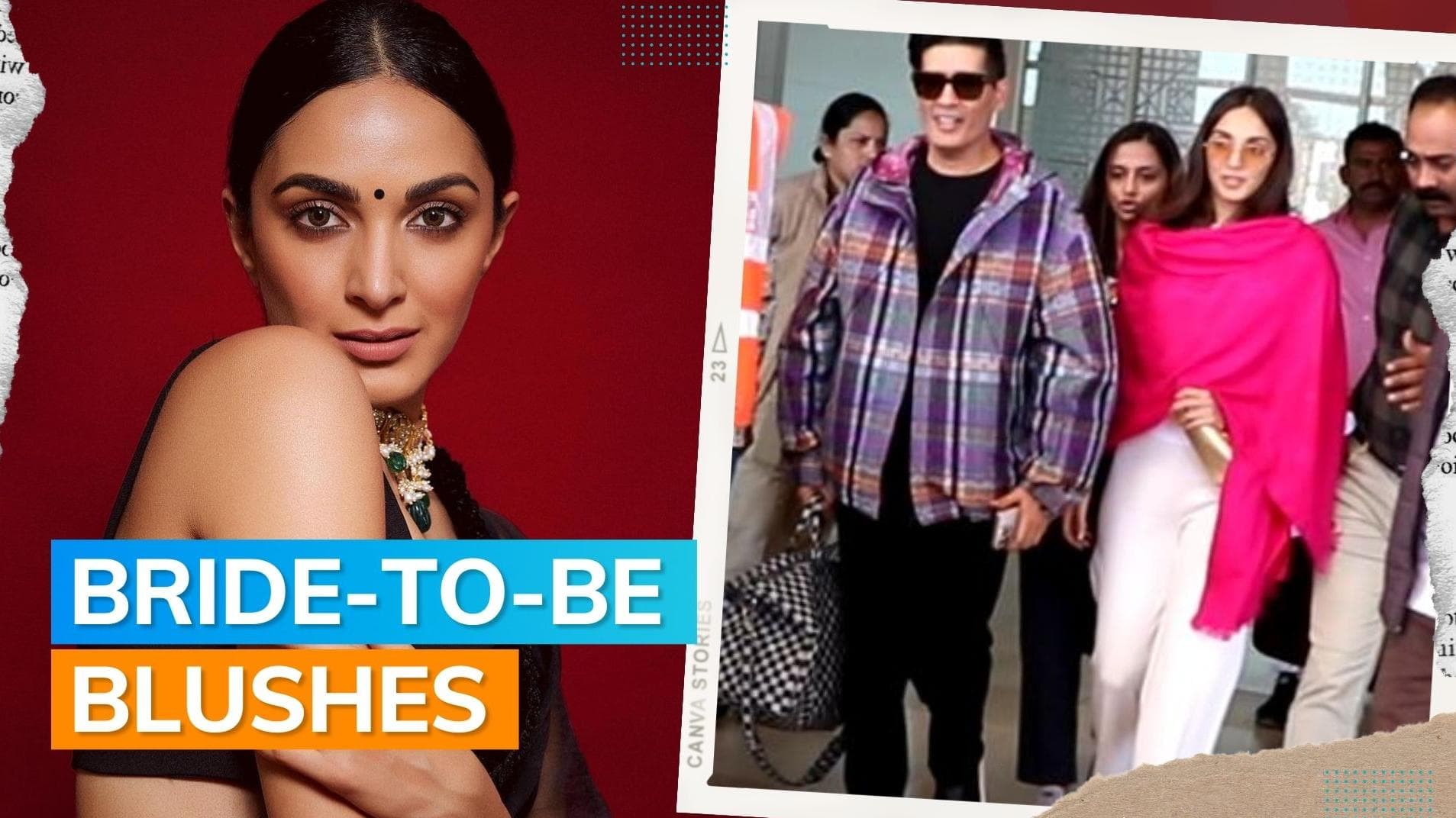 Sidharth Malhotra-Kiara Advani wedding: Bride-to-be reaches Jaisalmer with Manish Malhotra