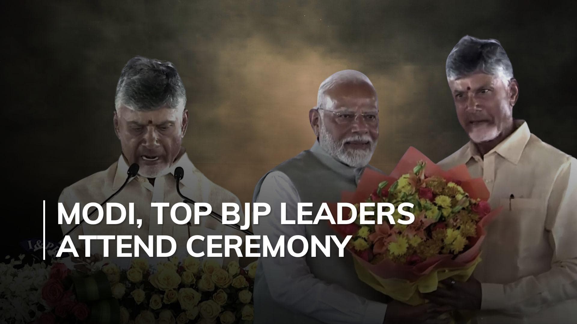 Chandrababu Naidu takes oath as Andhra Pradesh CM