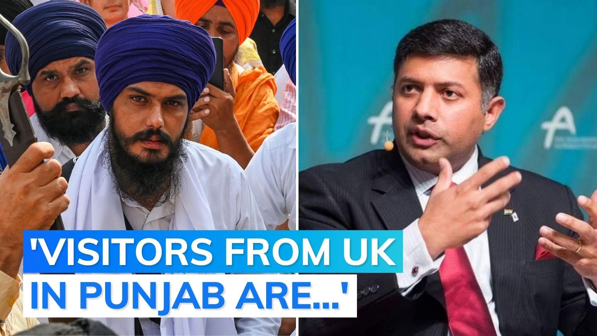 Indian envoy briefs UK on Amritpal case, days after vandalism by pro-Khalistan mob