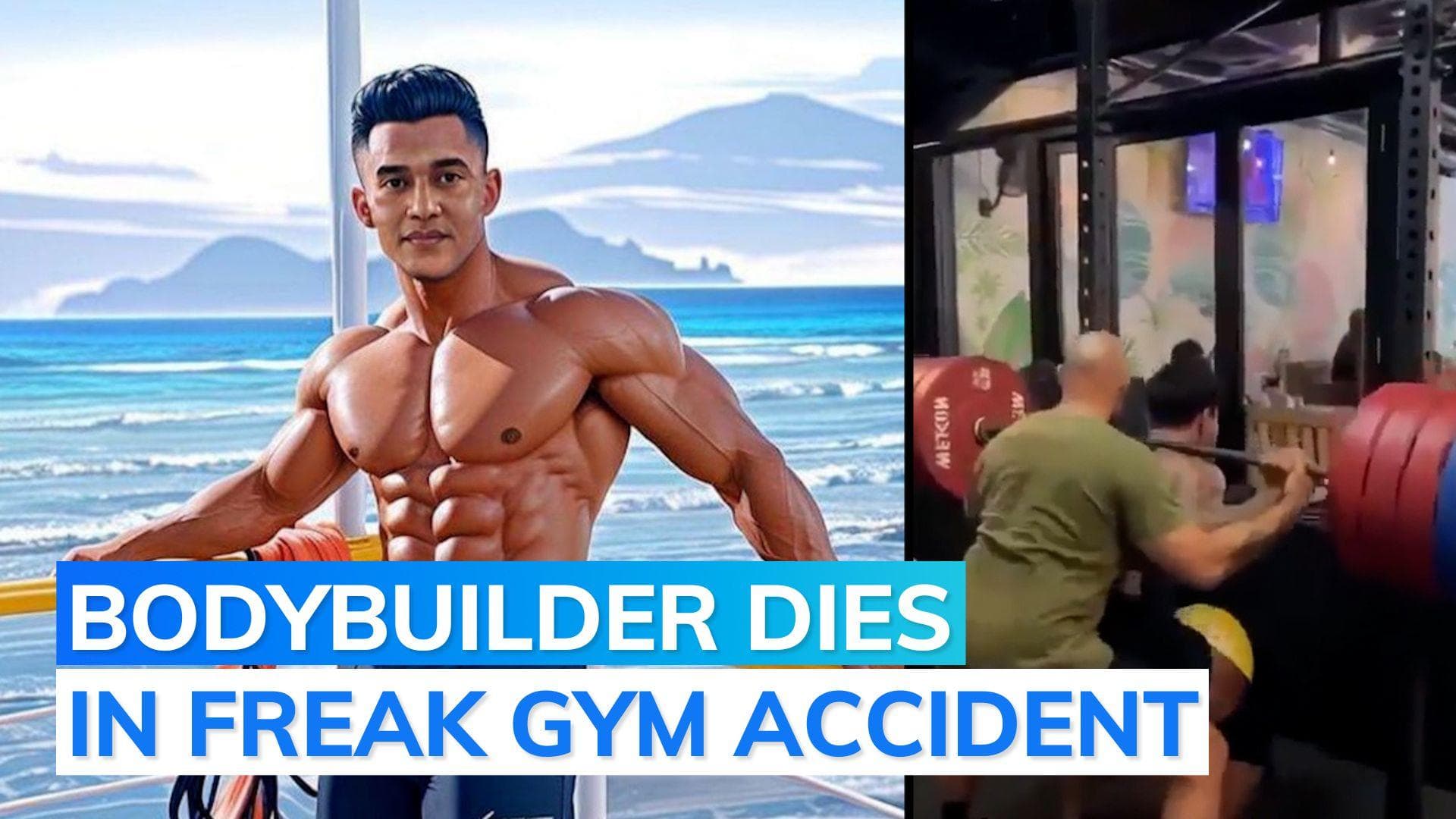 Bali fitness influencer dies after barbell he was trying to lift breaks his neck 