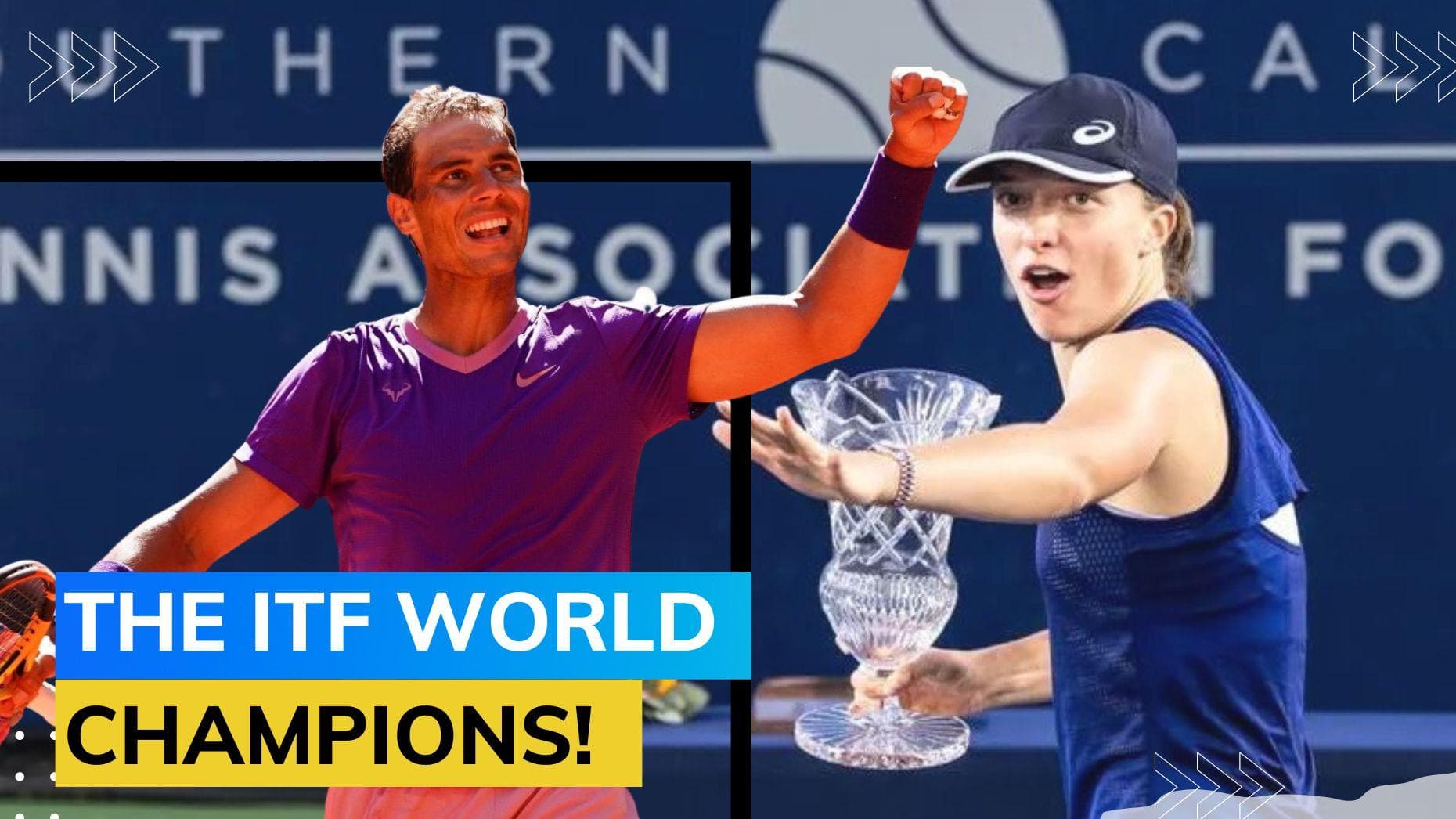 Iga Swiatek, Rafael Nadal named 2022 ITF World Champions