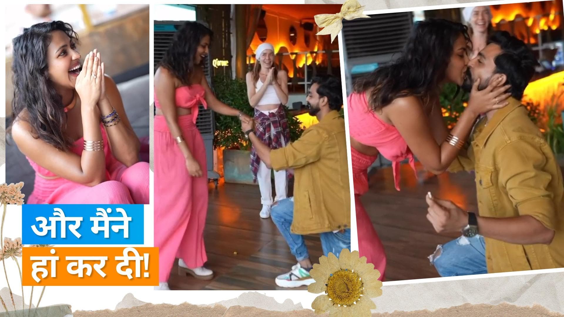 Amla Paul को उनके बर्थडे पर मिला प्यारा सा सरप्राइज, बॉयफ्रेंड Jagat Desai ने किया शादी के लिए प्रपोज़