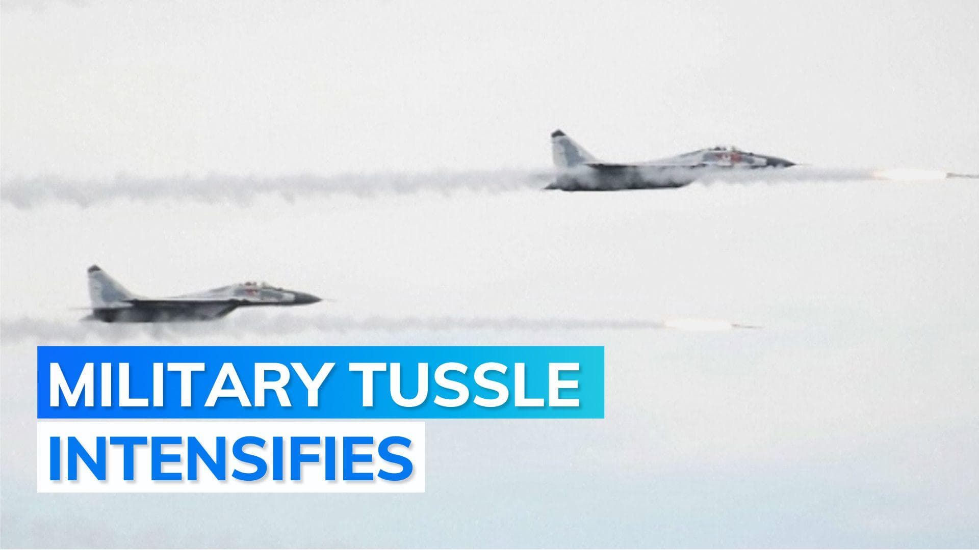 North Korea fires missile, flies fighter jets close to South Korea