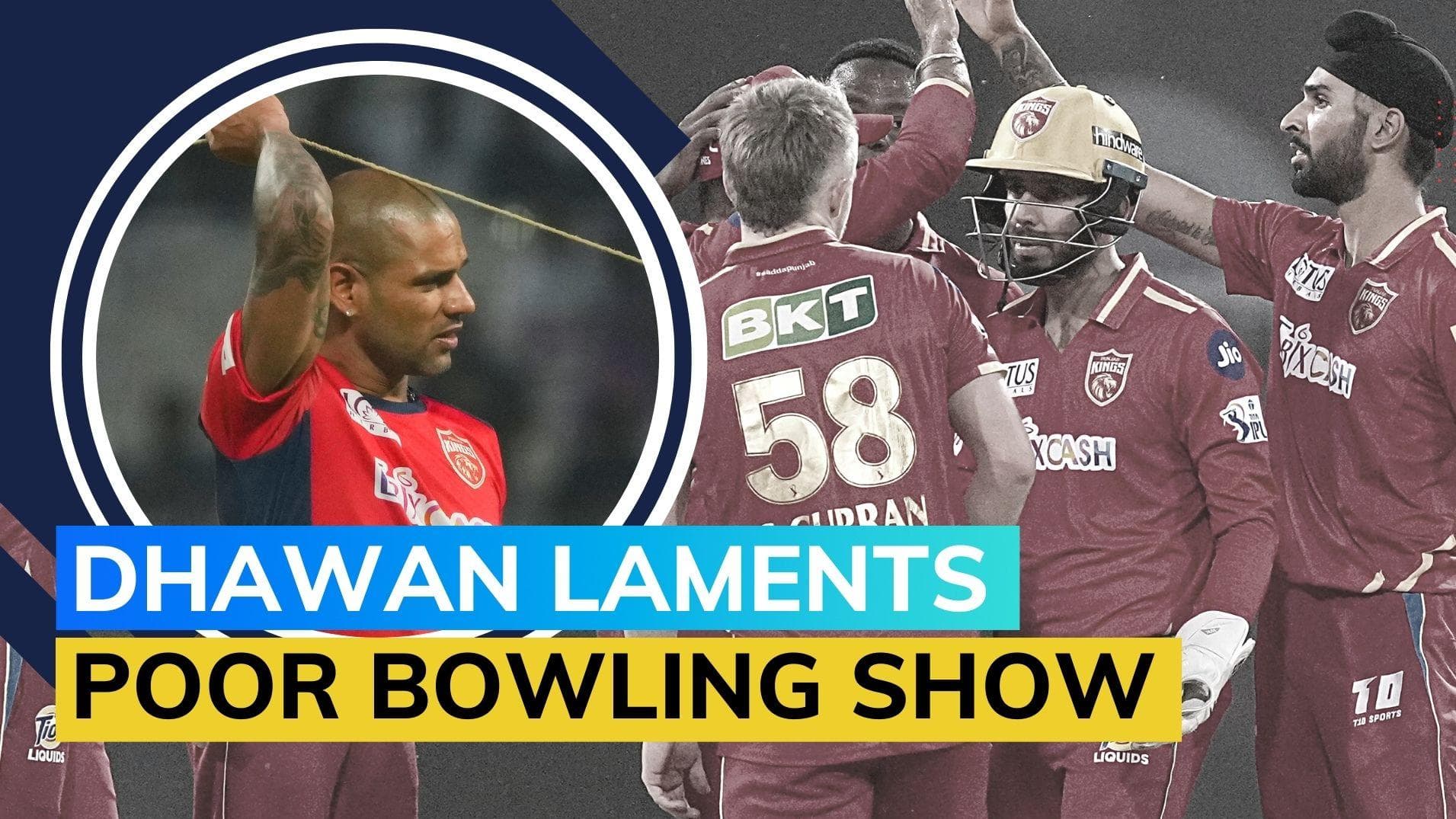 IPL 2023 PBKS vs DC: Punjab captain Shikhar Dhawan disappointed with his bowlers