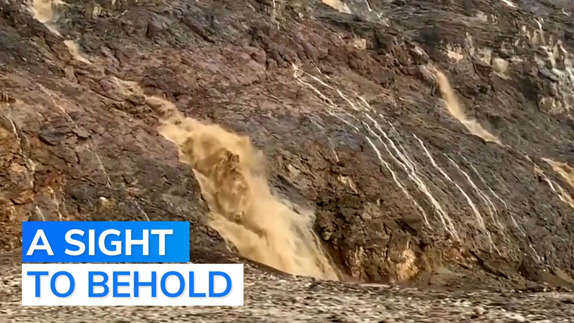 Watch| A Death Valley, driest place on Earth is gushing with water! 
