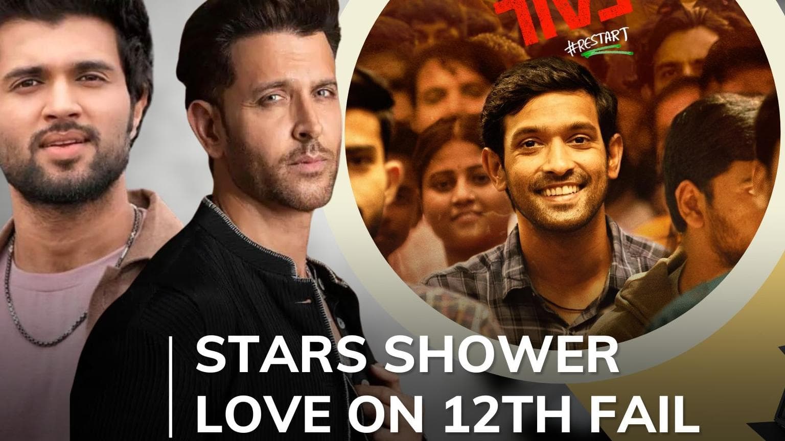 12th Fail: Hrithik Roshan 'deeply inspired', Vijay Deverakonda thanks the team 