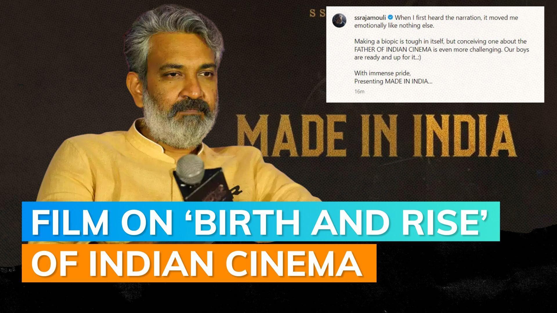 SS Rajamouli announces new film 'Made In India' after resounding success of ‘RRR’