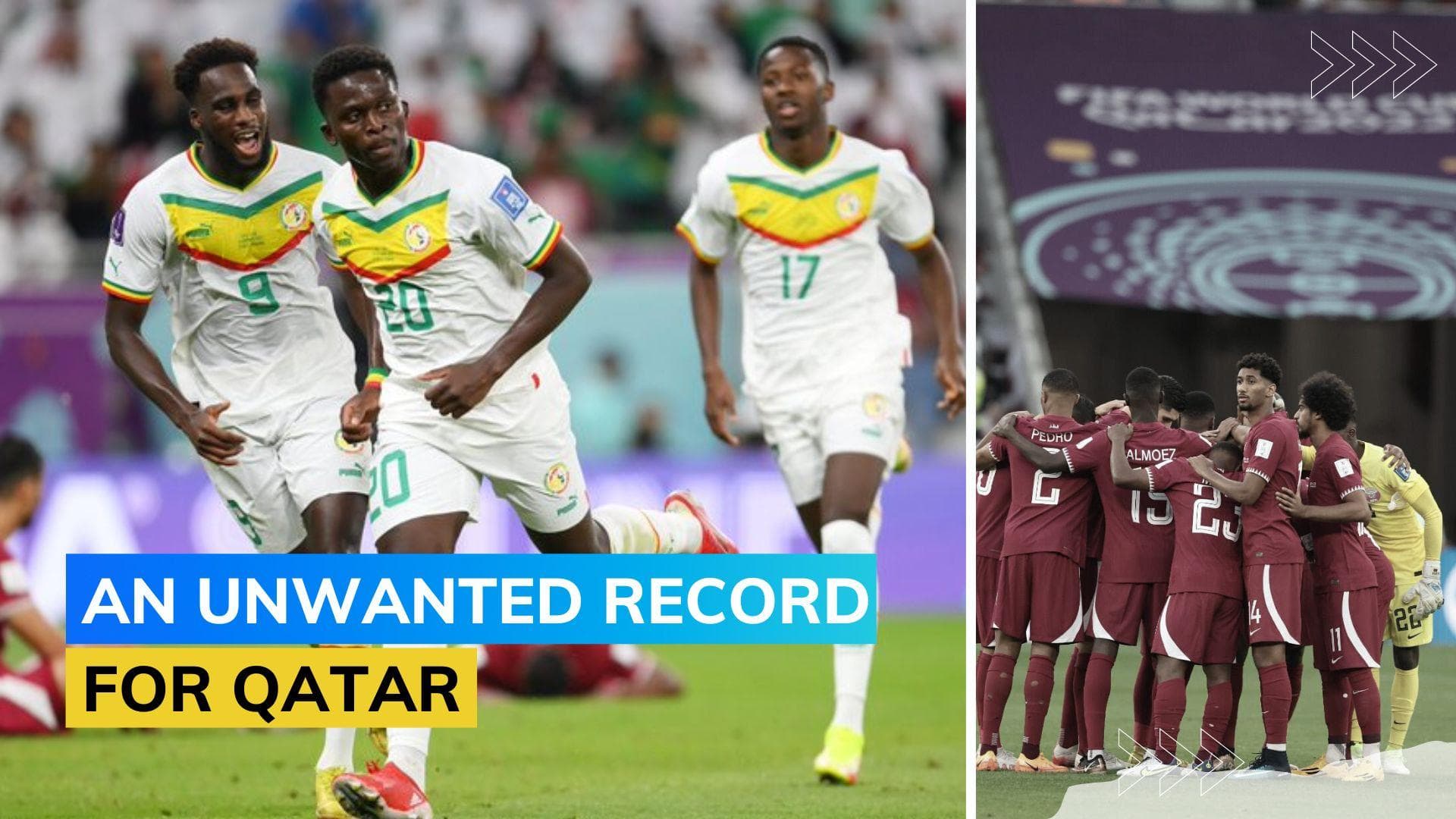 FIFA World Cup 2022 SEN vs QAT: Hosts Qatar go down yet again, Senegal comprehensively beat them 3-1