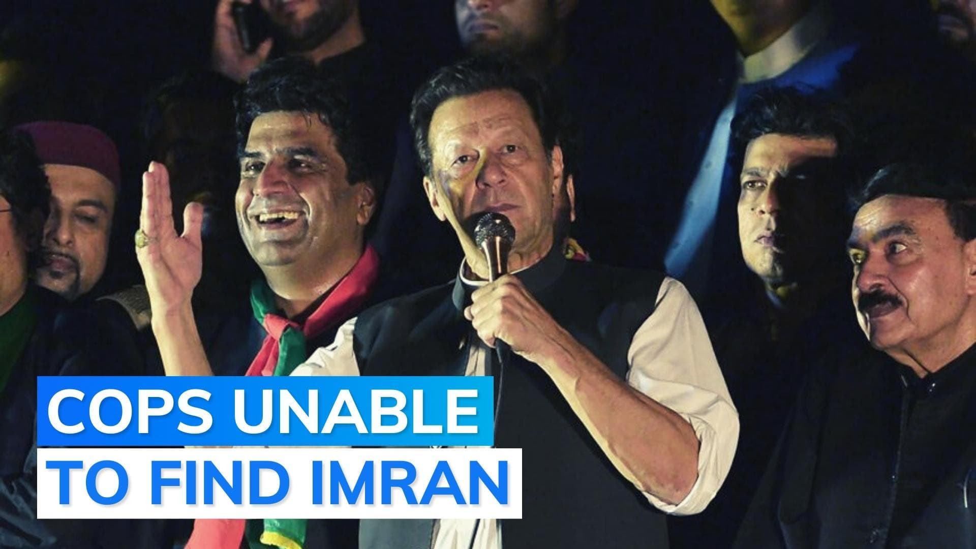 Toshakhana case: Imran Khan dodges arrest after Islamabad cops show up at his residence