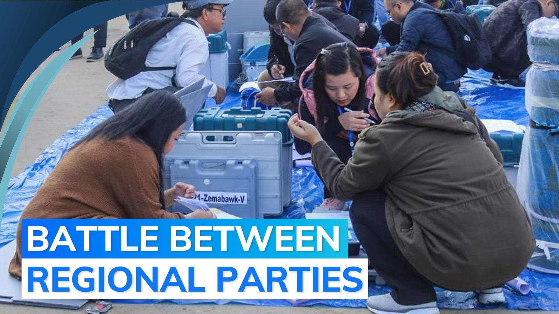 Poll of polls predict close fight between regional parties MNF and ZPM