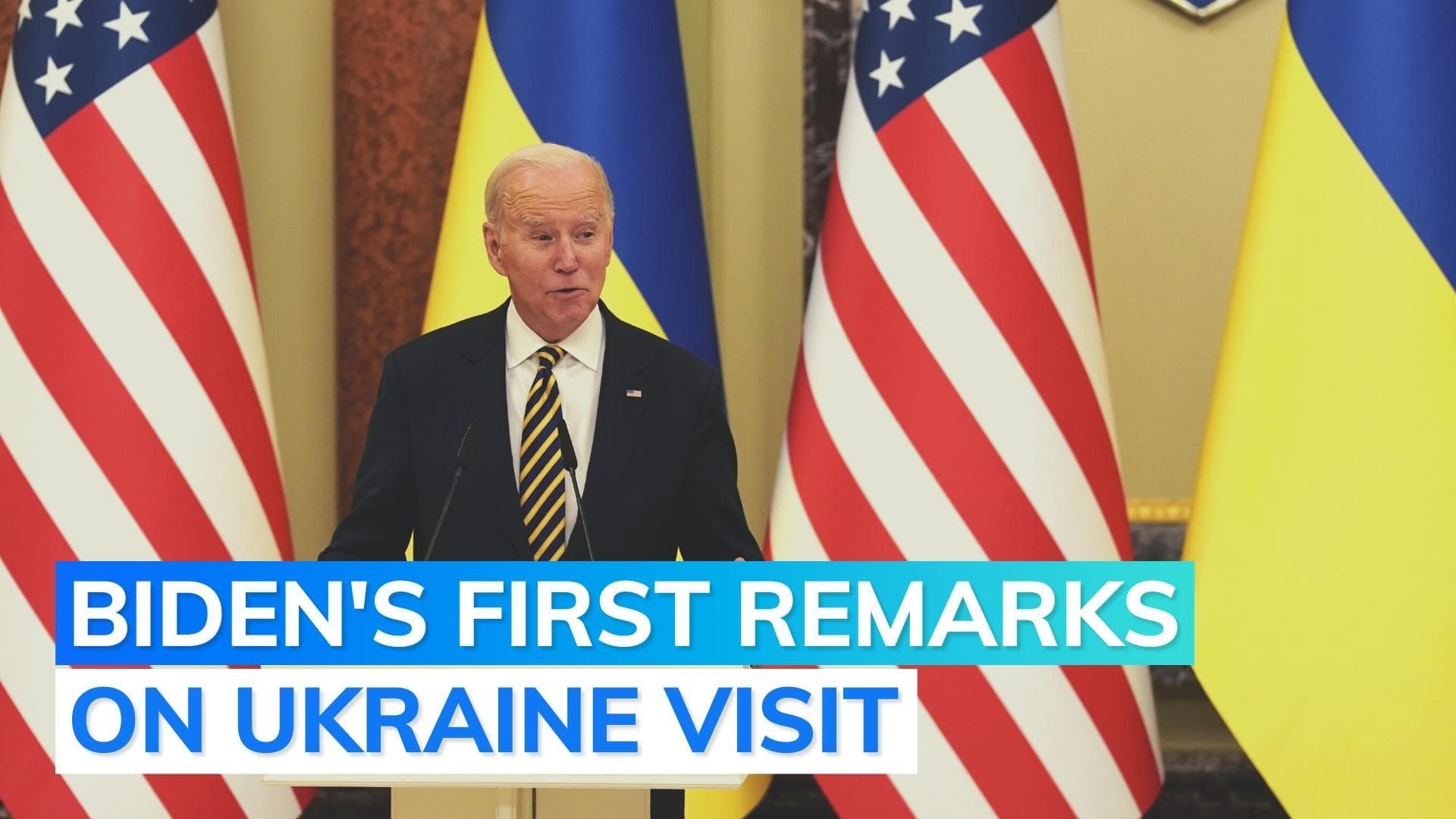 Kyiv has captured a part of my heart: US President Biden on his visit to Ukraine