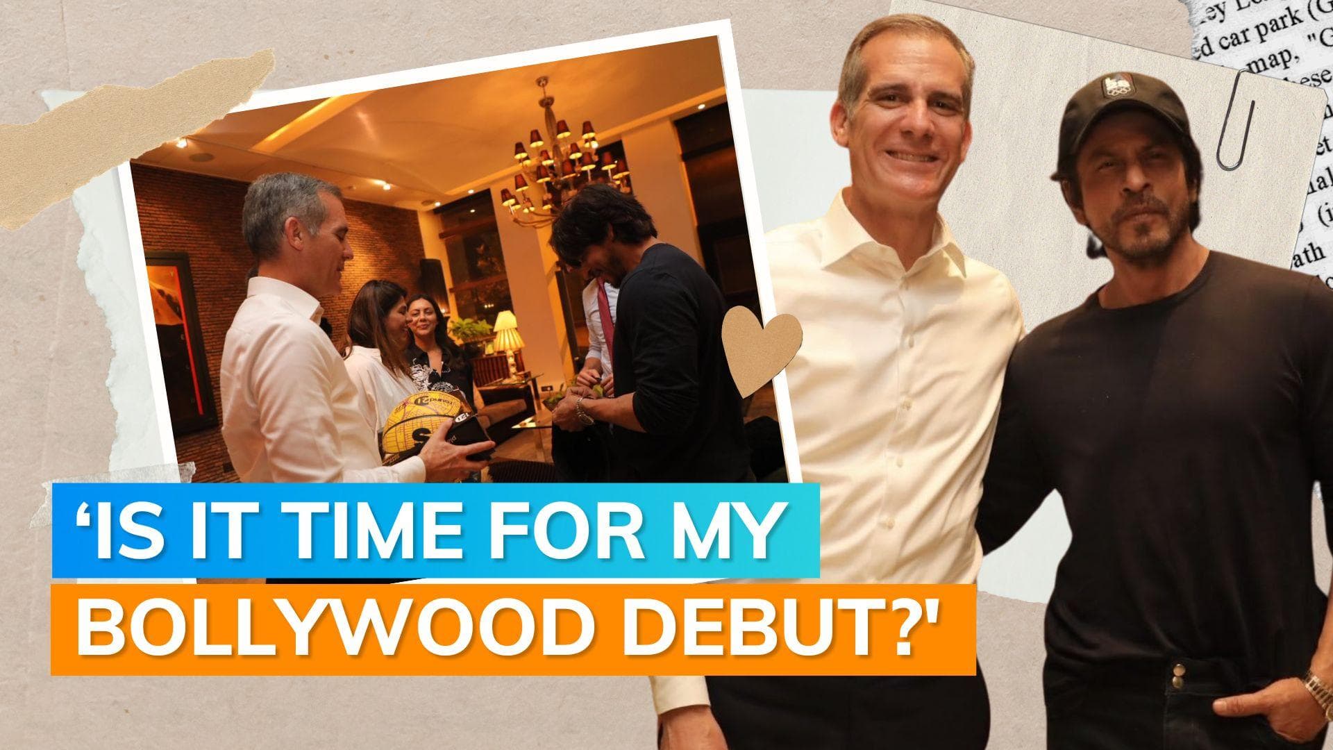 US Envoy meets Shah Rukh Khan at Mannat; discusses the cultural impact of Hollywood and Bollywood