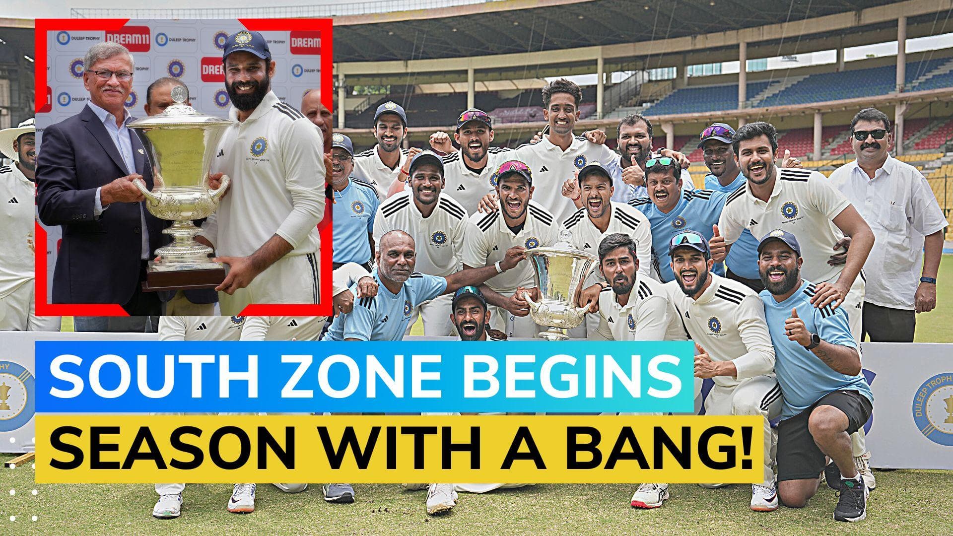 Skipper Hanuma Vihari impresses as South Zone beat West Zone in Duleep Trophy final