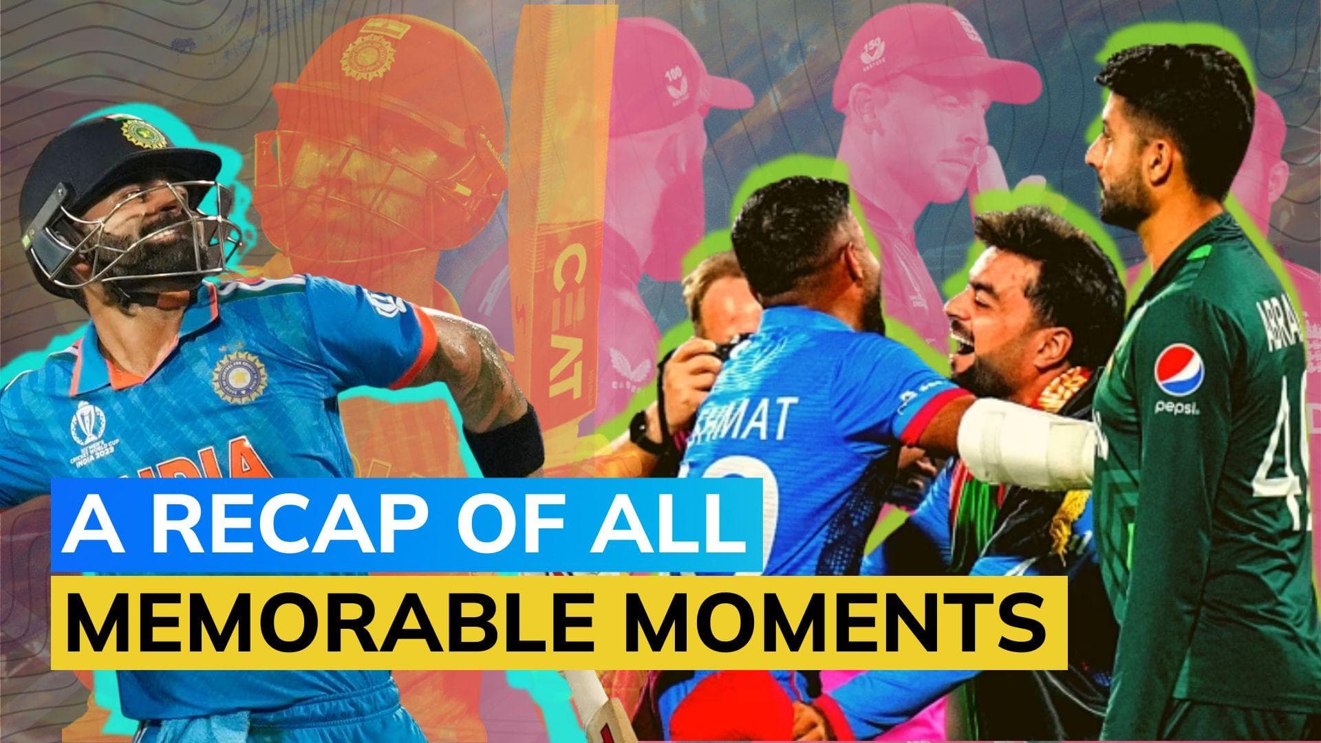 From shattered records to unexpected results, check out top highlights of ICC Cricket World Cup so far