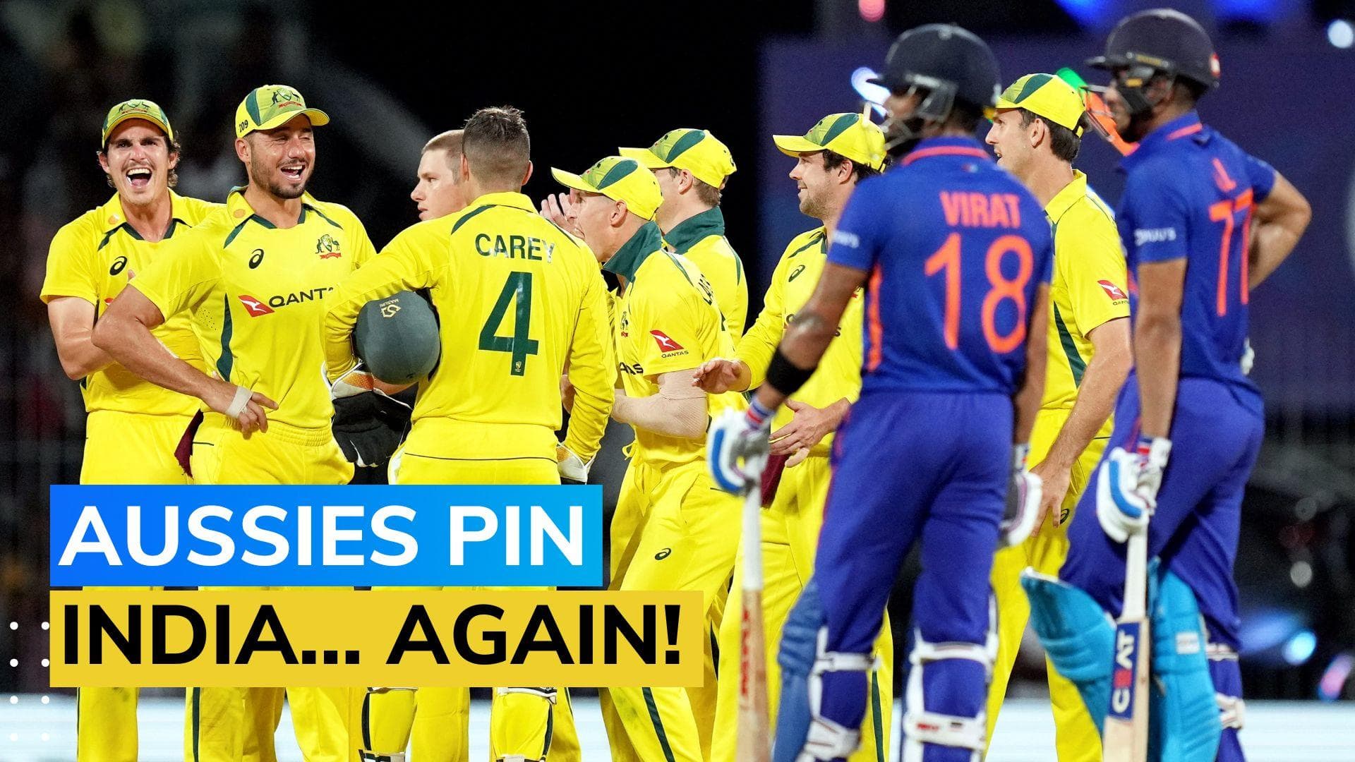 IND vs AUS 3rd ODI: Australia expose India's batting, win series decider
