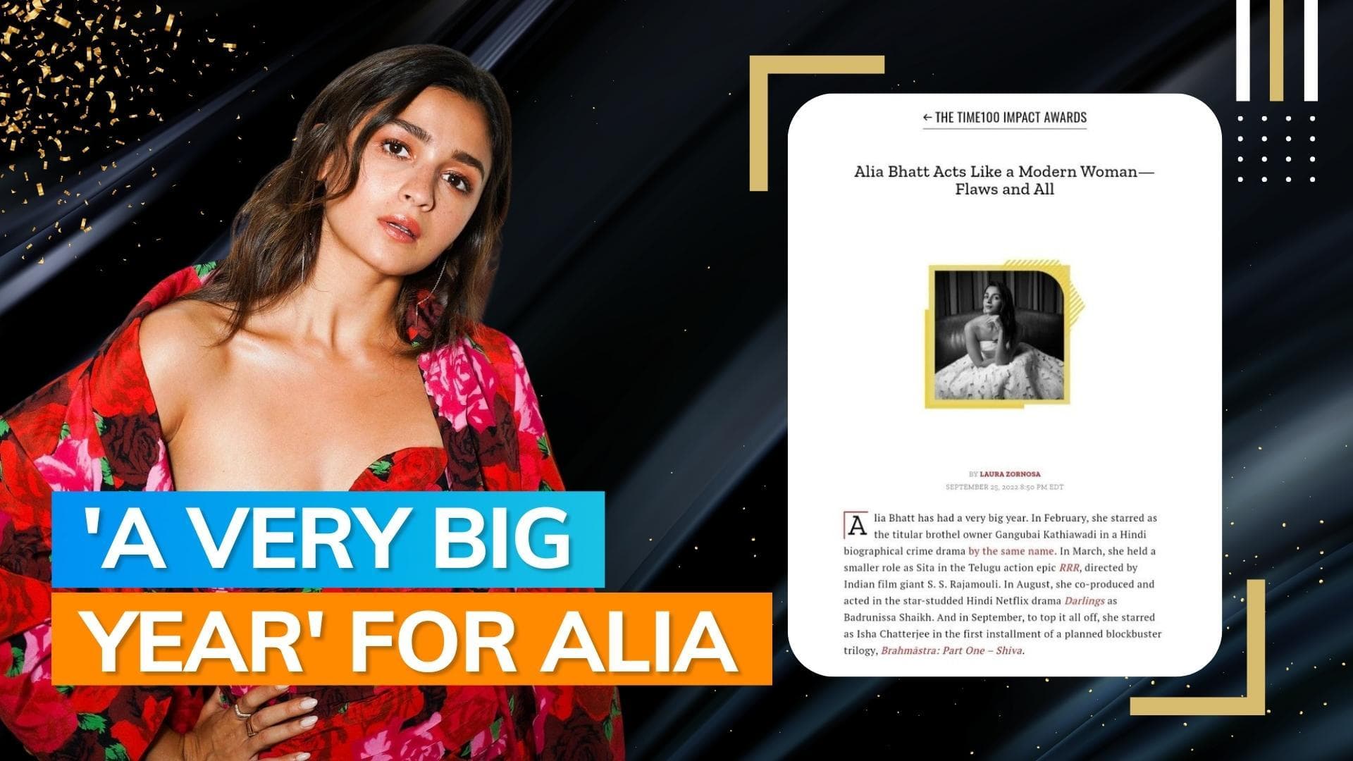 Time 100 Impact Awards 2022: Alia Bhatt is a ‘modern woman’ with ‘flaws’ 
