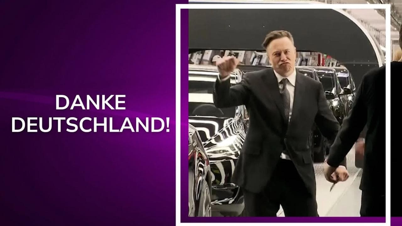 Elon Musk busts out the moves: Tesla fans and netizens swoon over #GigaBerlin