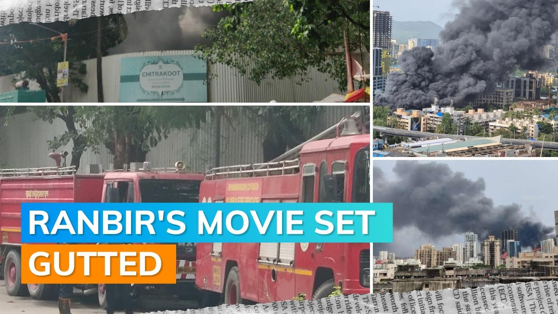 Mumbai: Fire at the sets of Ranbir Kapoor's upcoming film, one dead