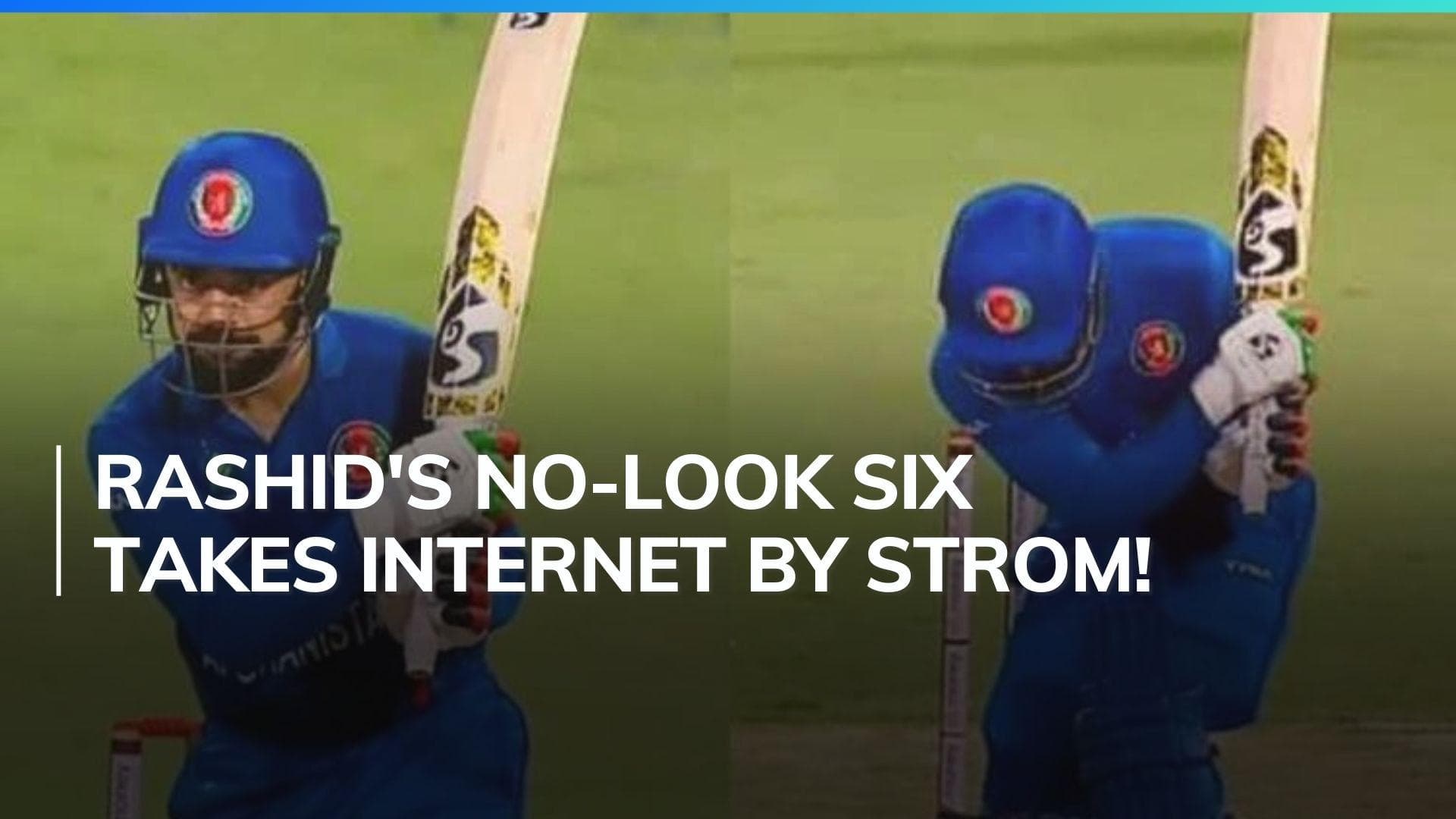 Watch! Rashid Khan hits a 'snake' shot six in Afghanistan vs Ireland 2nd T20I