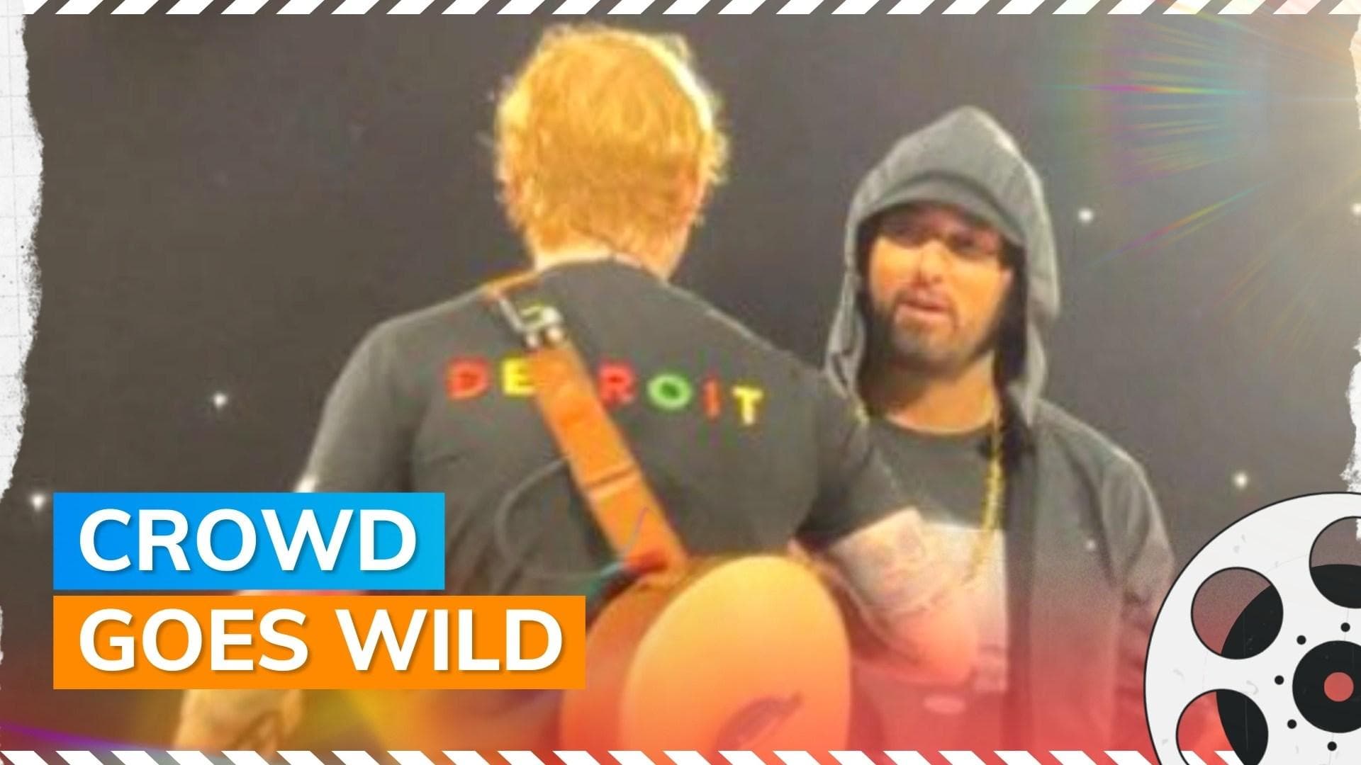 Eminem joins Ed Sheeran on stage at Detroit concert; surprises crowd