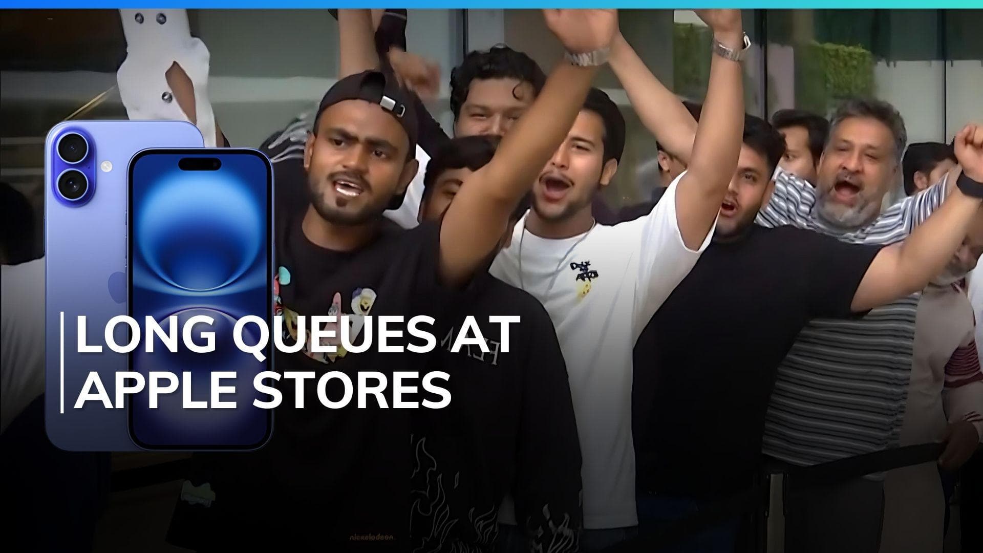 iPhone 16 sale begins: Fans queue up at Apple stores