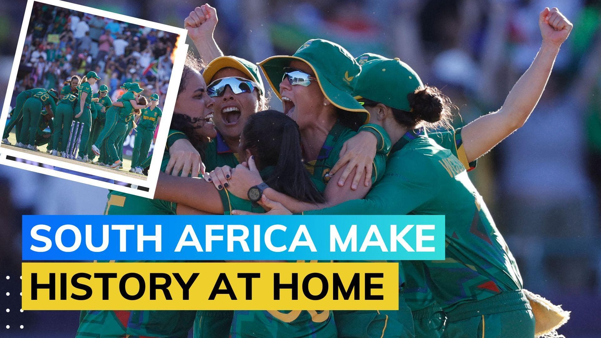 WATCH Highlights: South Africa beat England to book maiden Women's World Cup final berth