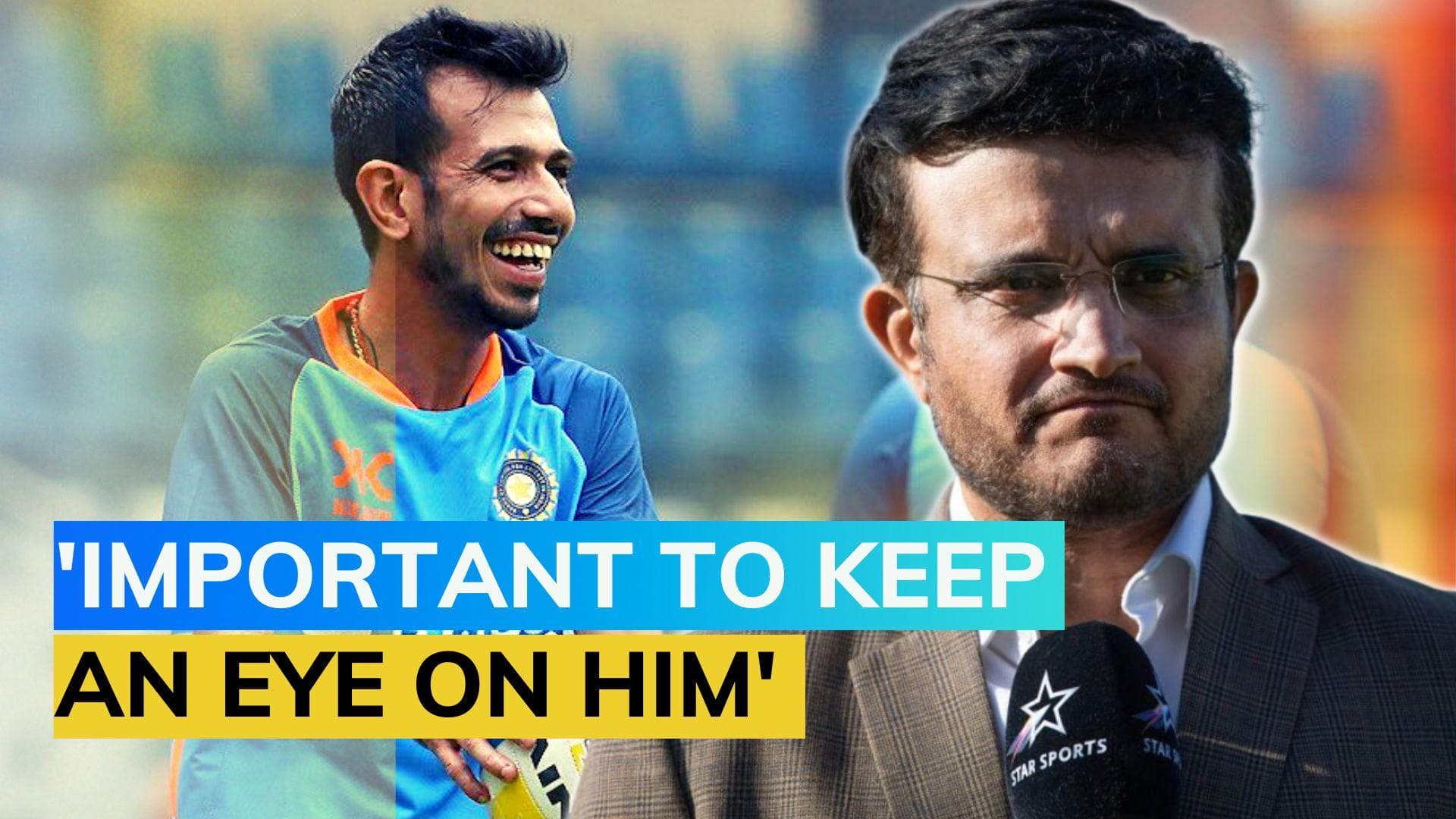 Sourav Ganguly: Yuzvendra Chahal somehow misses big tournaments