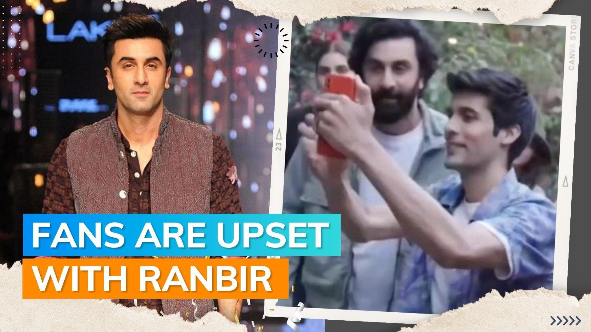 Viral video: Furious Ranbir Kapoor throws fan’s phone, netizens call it ‘advertising gimmick’