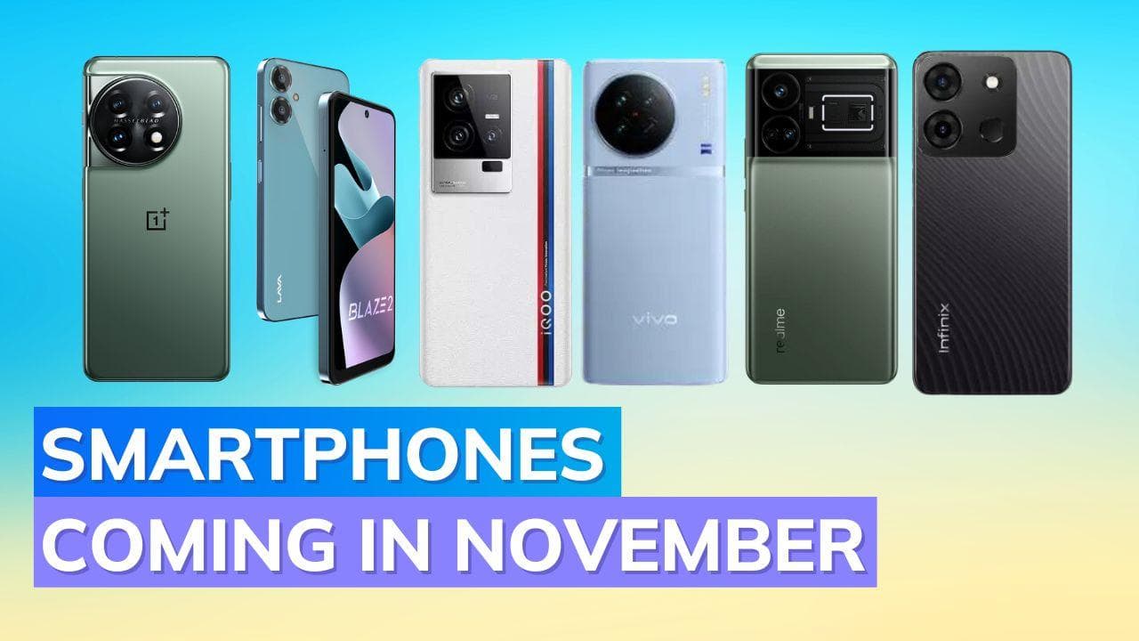 10 Smartphones launching in November 2023: OnePlus 12, Honor X50 GT, iQOO 12, Oppo A2 to Vivo X100