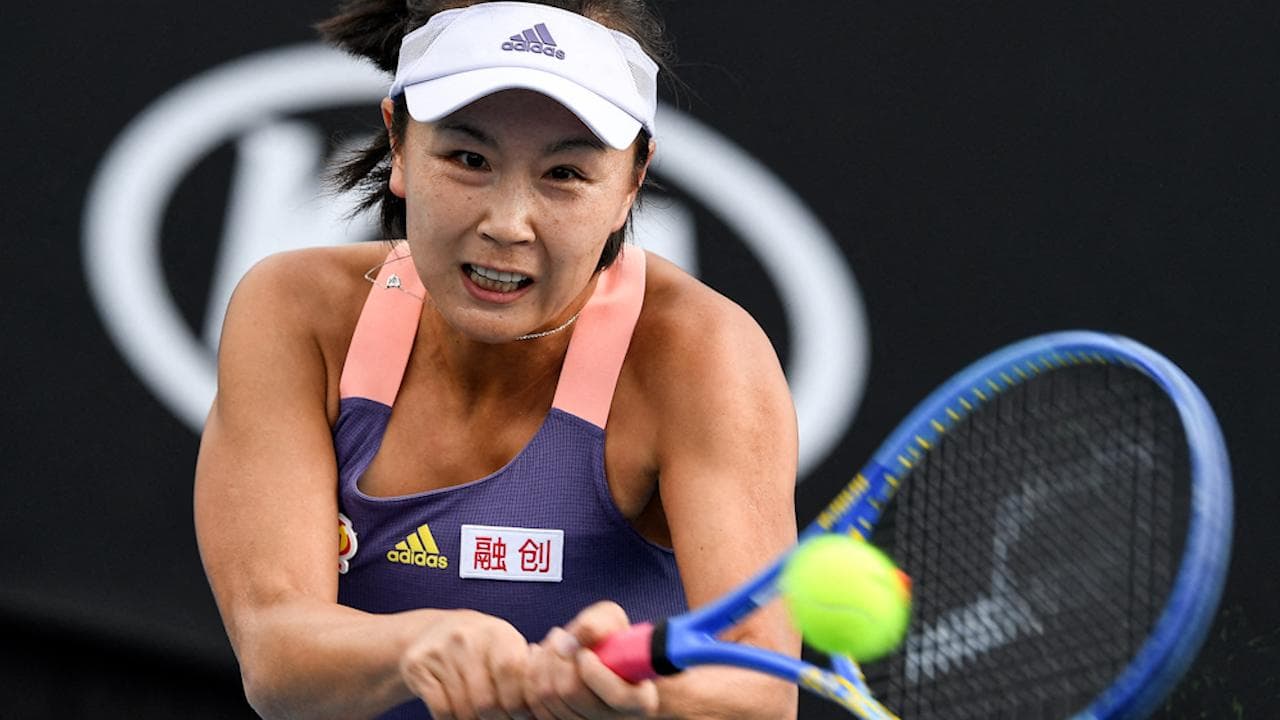 Chinese tennis star Peng claims sexual assault by Communist Party's former Politburo member