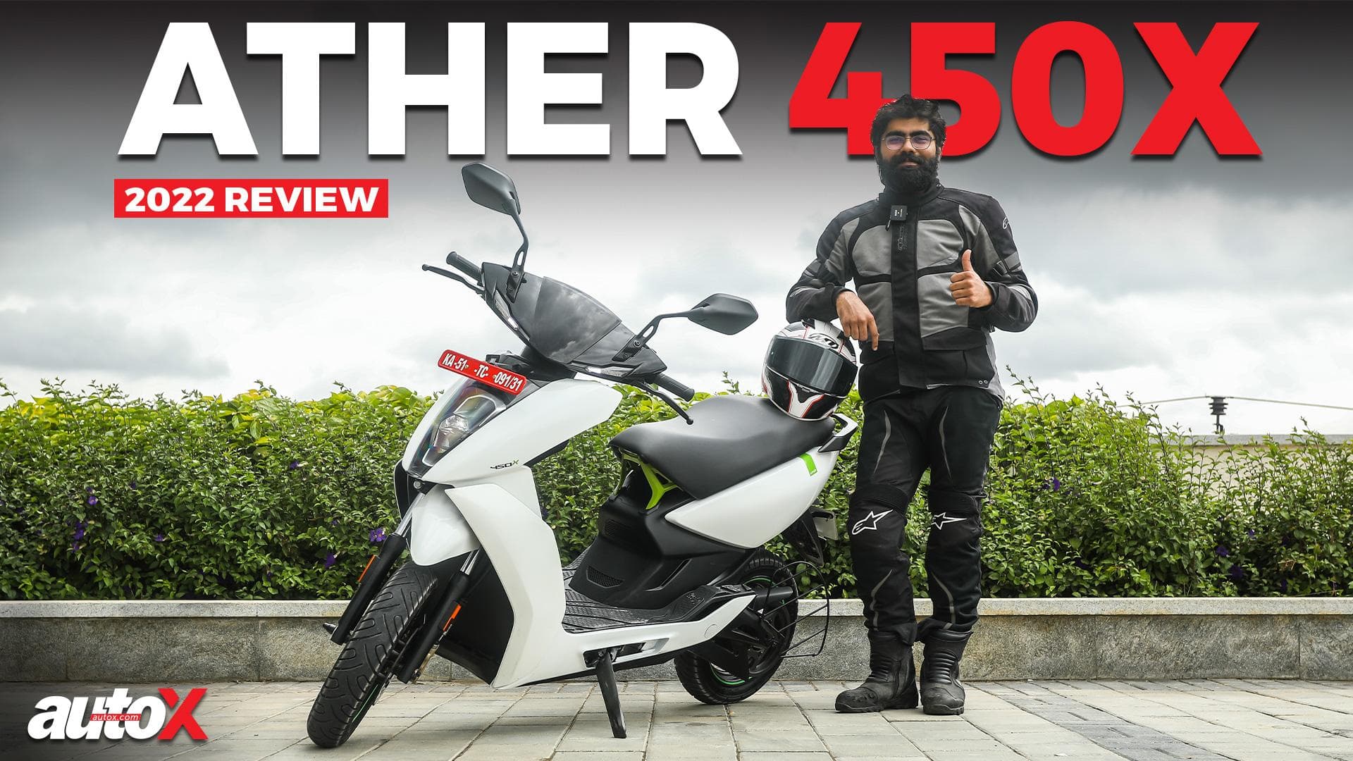 2022 Ather 450X Gen 3 Review | Electric scooter Range, Top Speed and Ergonomics Tested | autoX